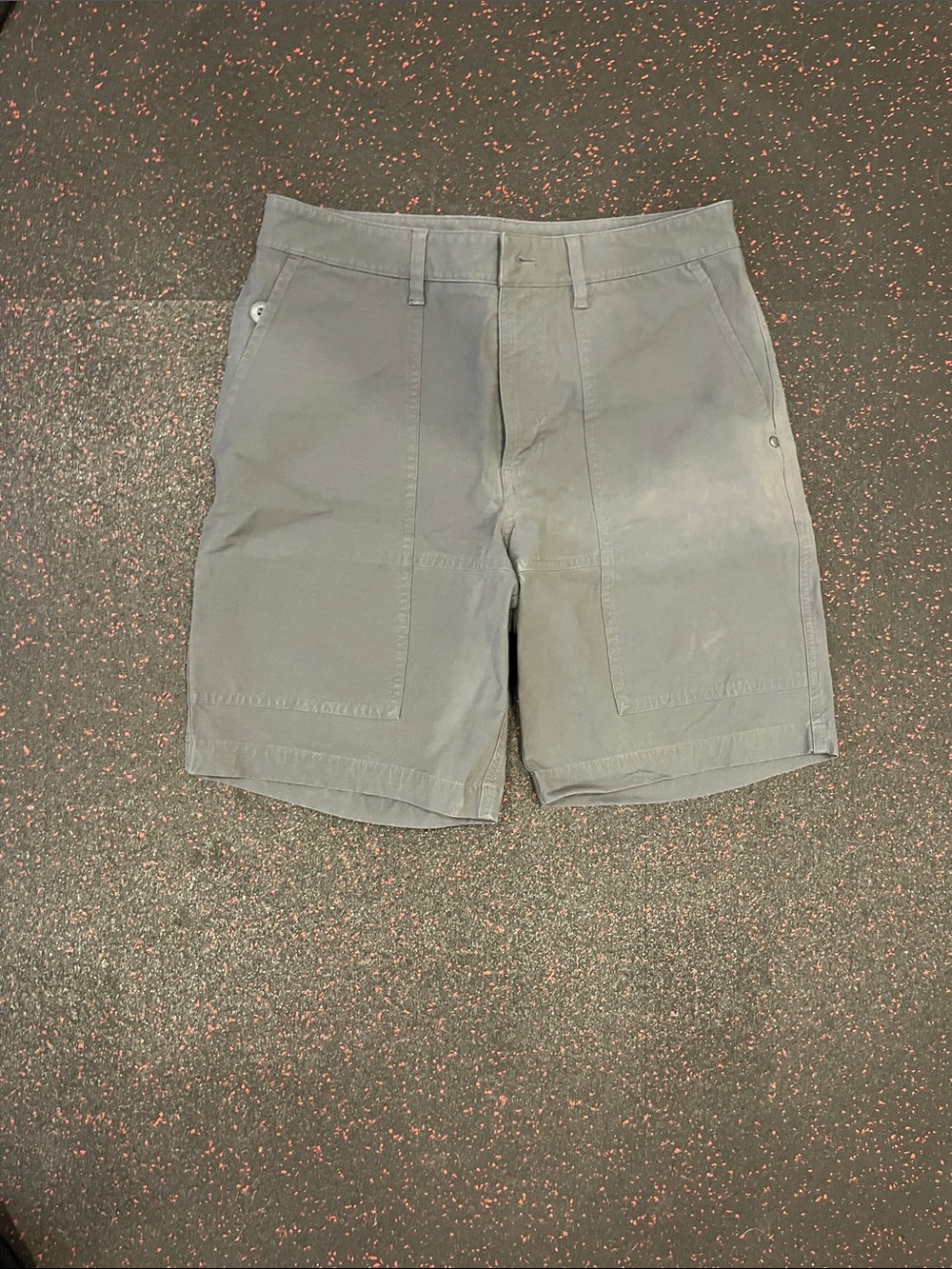 Mens Gray Casual Shorts